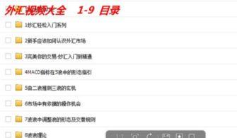 炒外汇视频,跟随视频学习外汇交易之道